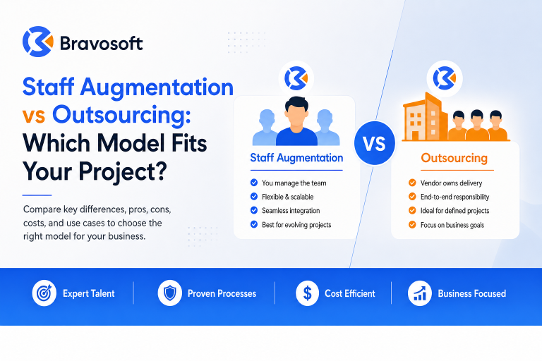 Staff Augmentation vs Outsourcing